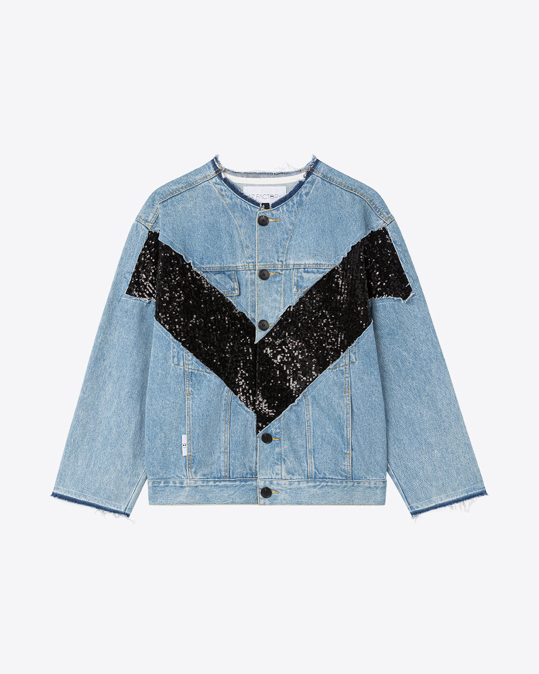 RENE GIANT V DENIM JACKET - BLACK - AZ Factory