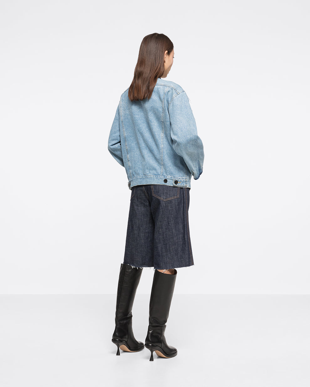 RENE GIANT V DENIM JACKET - BLACK - AZ Factory