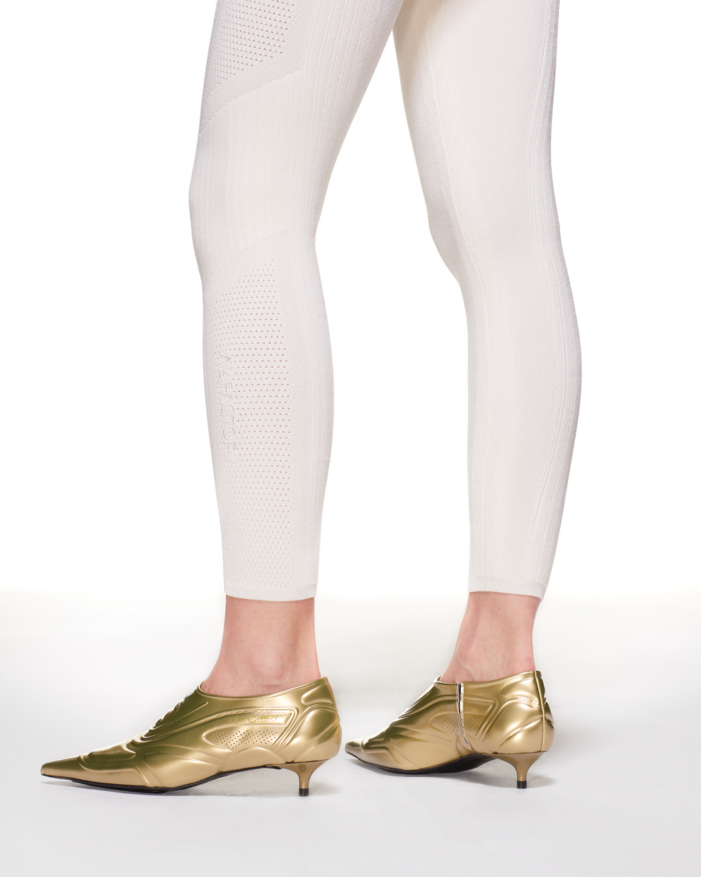 SNEAKYPUMPS KITTEN HEEL - GOLD - AZ Factory