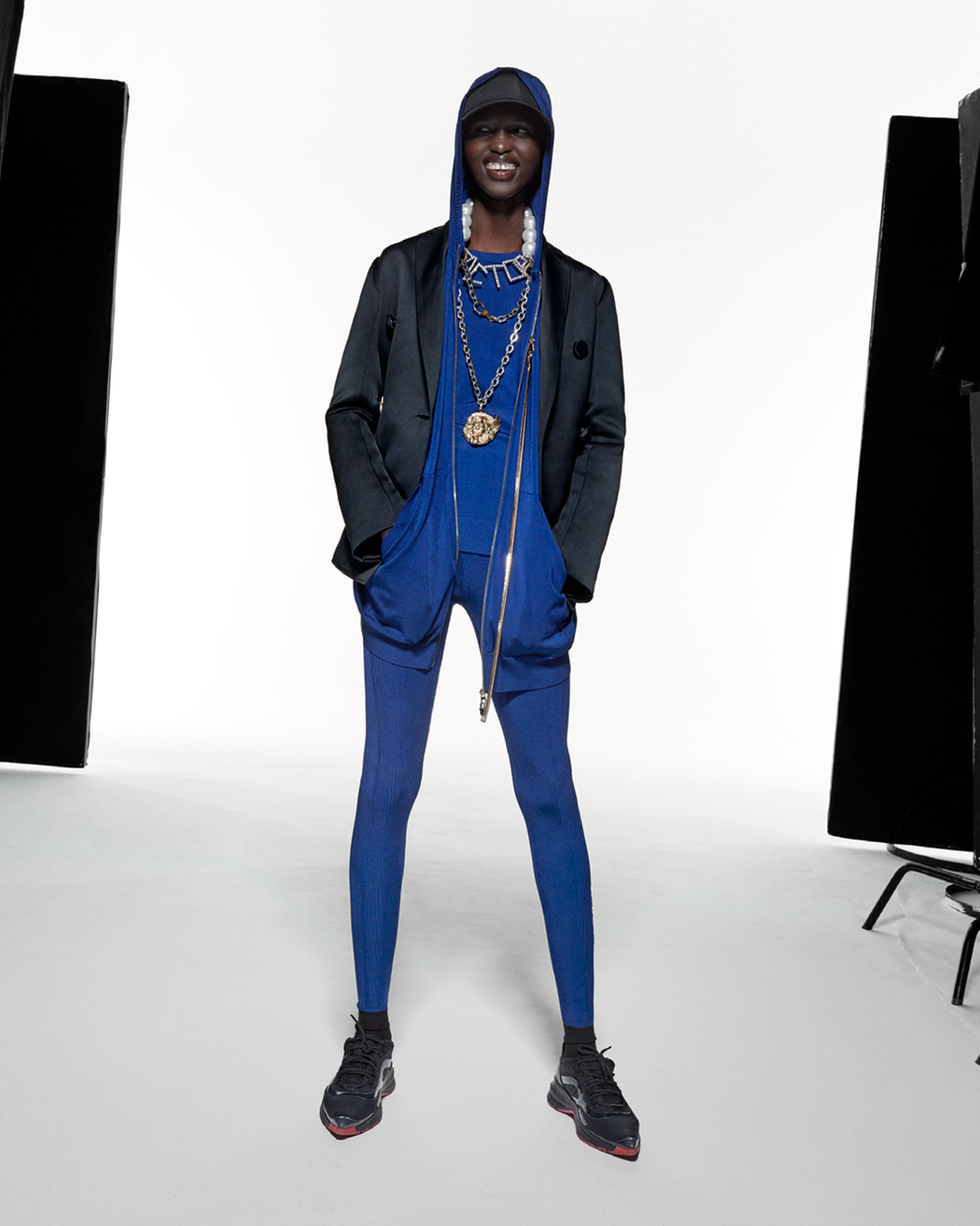 PRIME-LAYER LEGGING - BLUE - AZ Factory