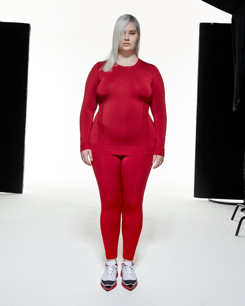 PRIME-LAYER LEGGING - RED - AZ Factory