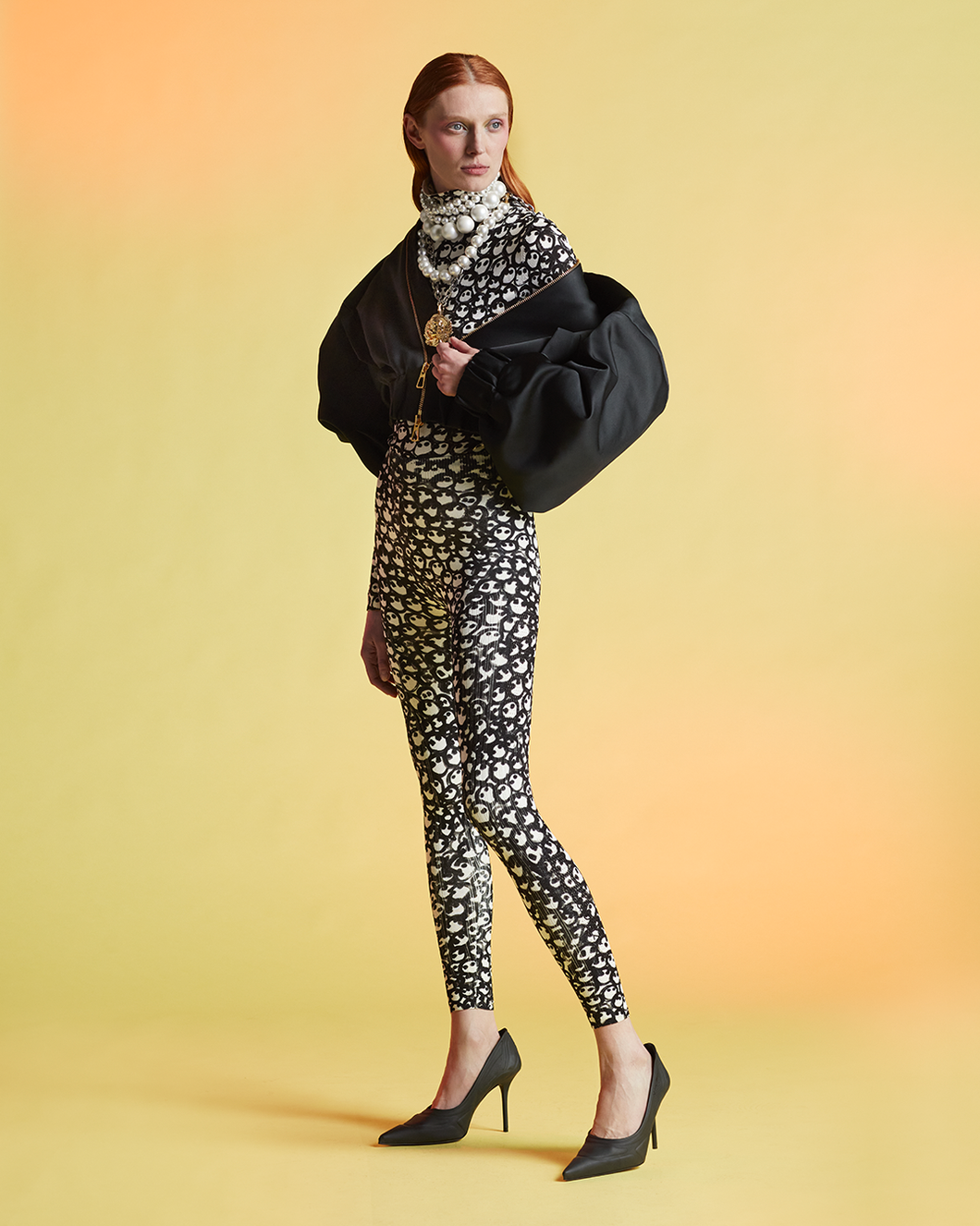 PRIME LAYER LEGGING AMIGOMANIA - WHITE / BLACK