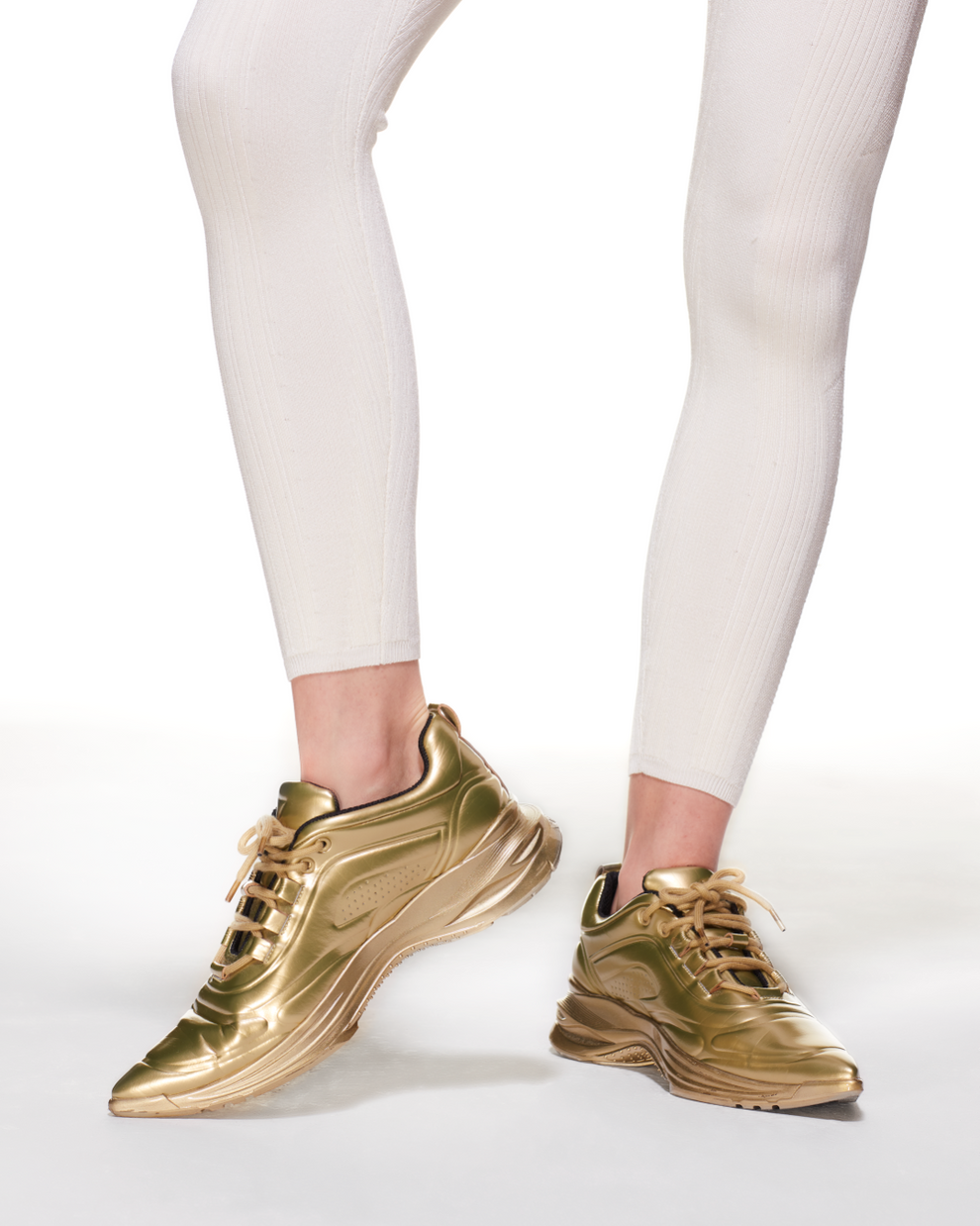 POINTY SNEAKS 1.2 - GOLD - AZ Factory