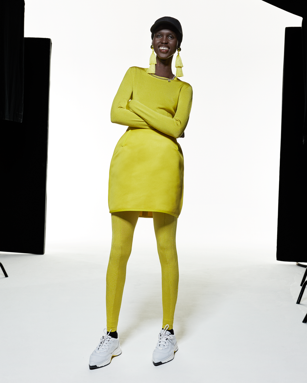 PRIME-LAYER LEGGING - YELLOW - AZ Factory