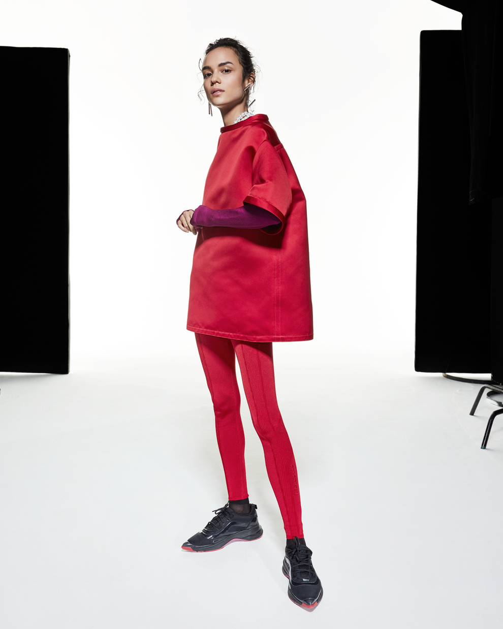 PRIME-LAYER LEGGING - RED - AZ Factory