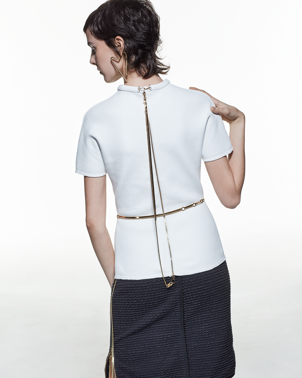MICROPIQUE T-SHIRT - WHITE - AZ Factory