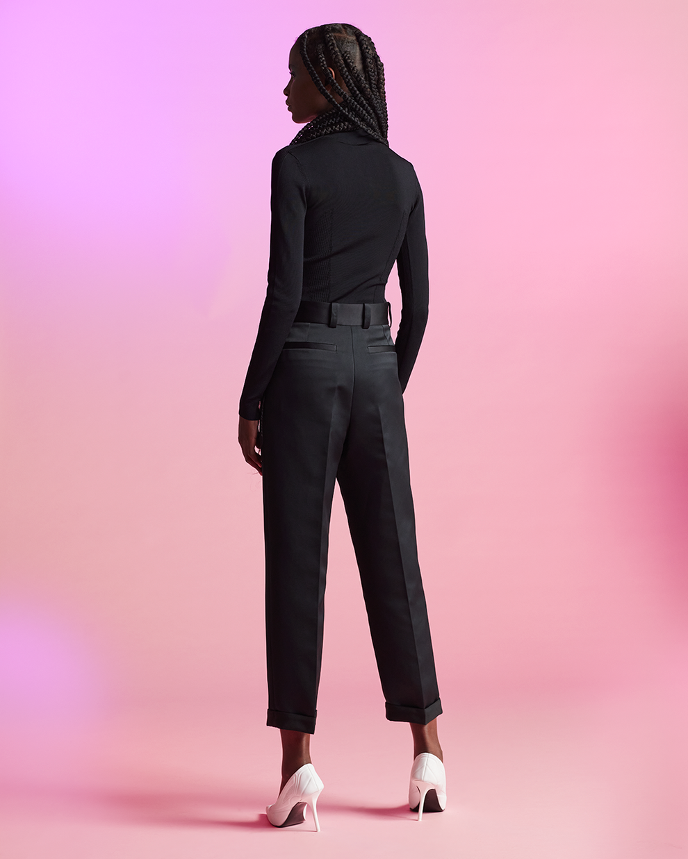 DUCHESSE TROUSER - BLACK - AZ Factory