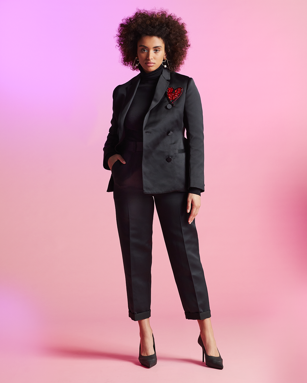 DUCHESSE TROUSER - BLACK - AZ Factory