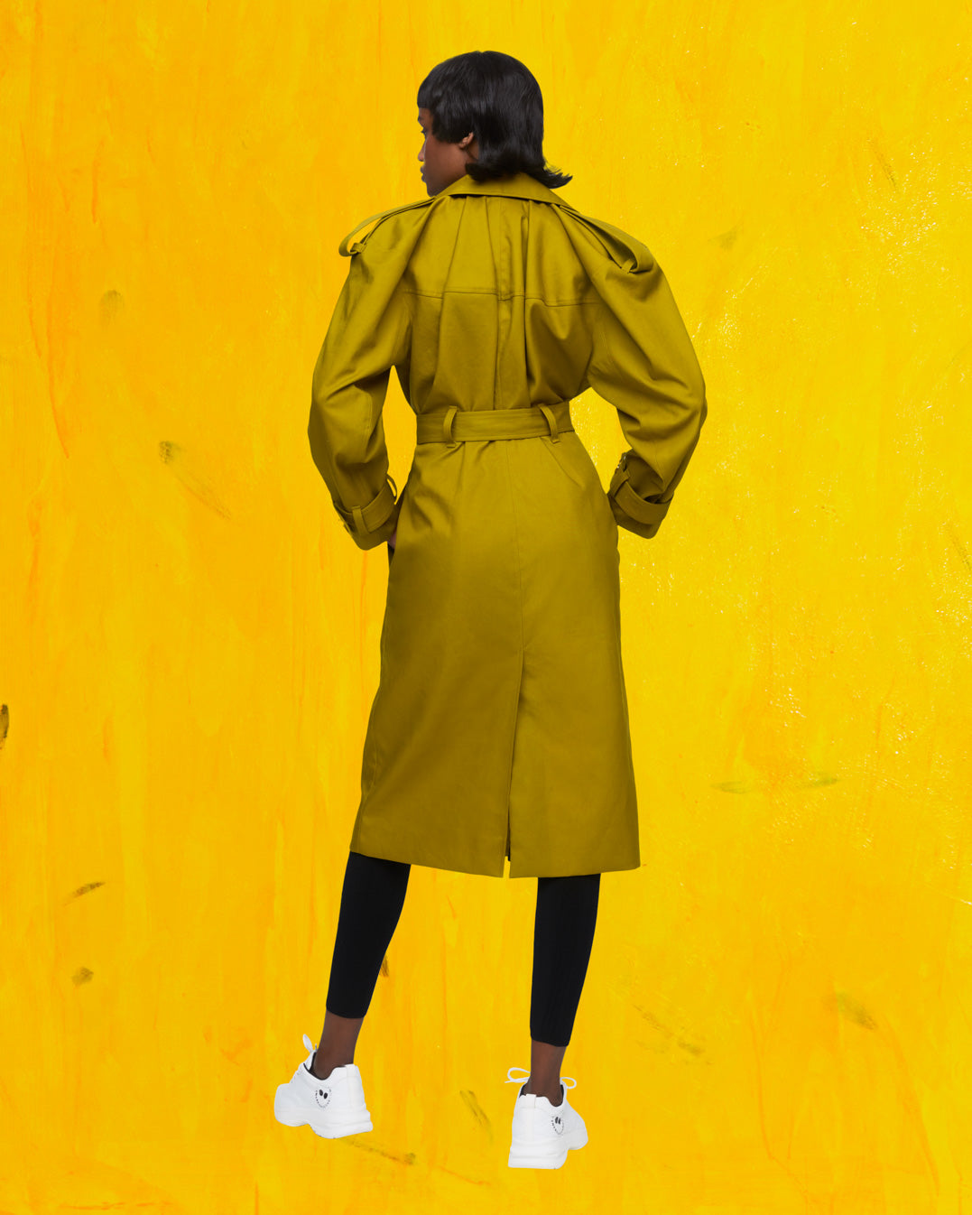 BOMBER TRENCH AVOCADO AZ Factory High End Designer Fashion