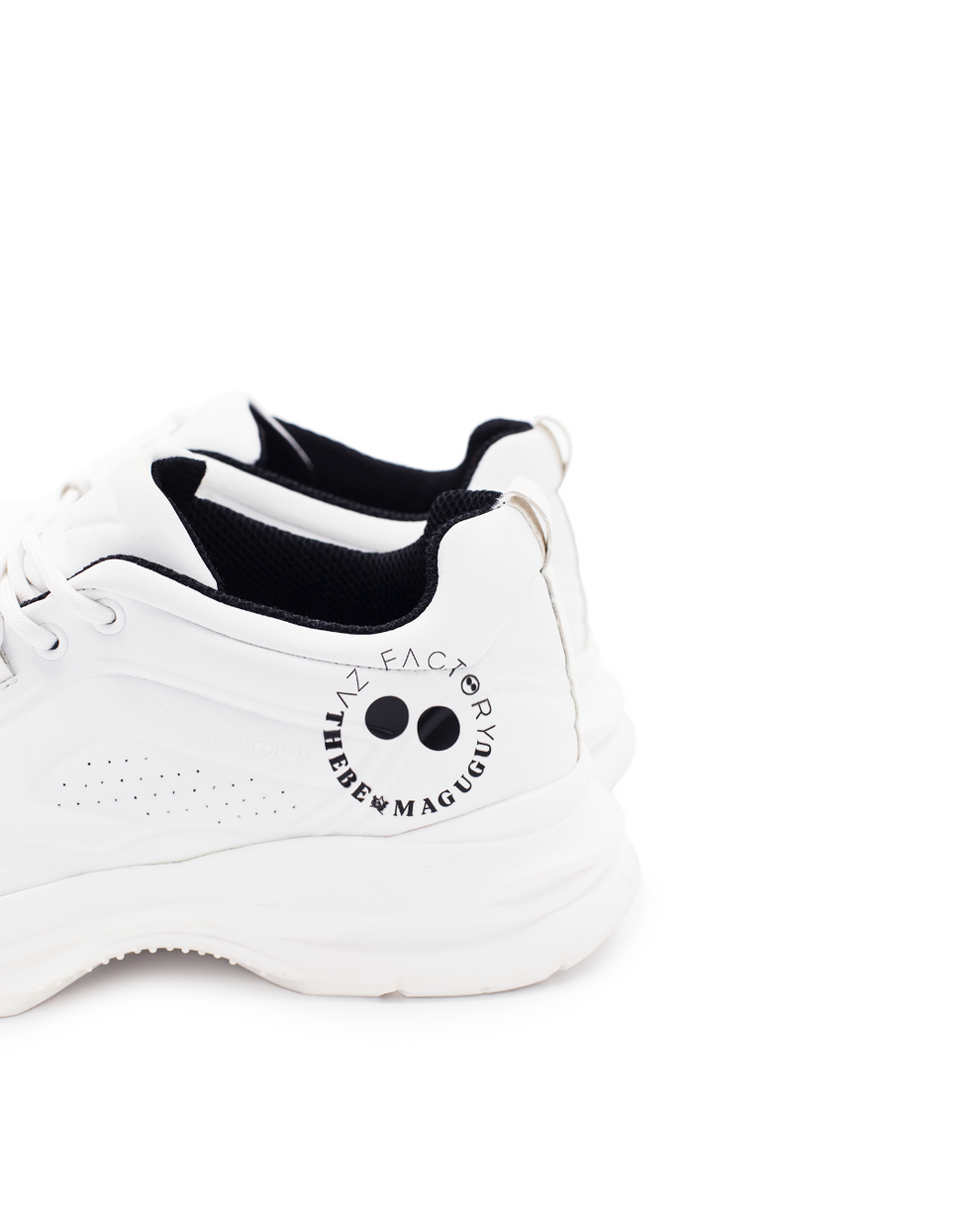 POINTY SNEAKS 1.2 X THEBE MAGUGU - WHITE - AZ Factory