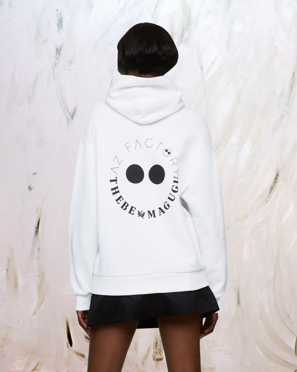 POUNCING CHEETAH HOODIE - WHITE - AZ Factory