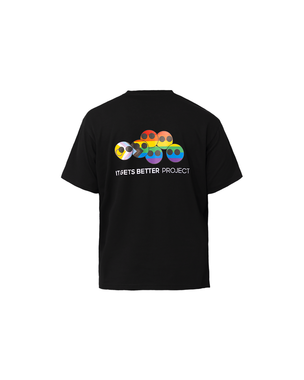 LOVE BRINGS LOVE PRIDE T-SHIRT - MULTICOLOR / BLACK - AZ Factory