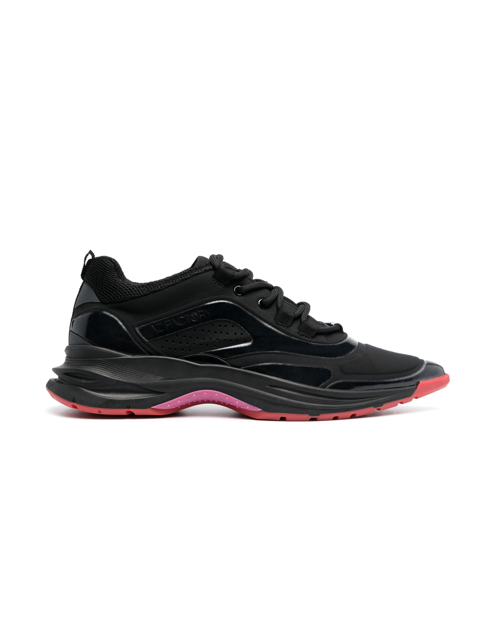 POINTY SNEAKS - BLACK / PINK - AZ Factory