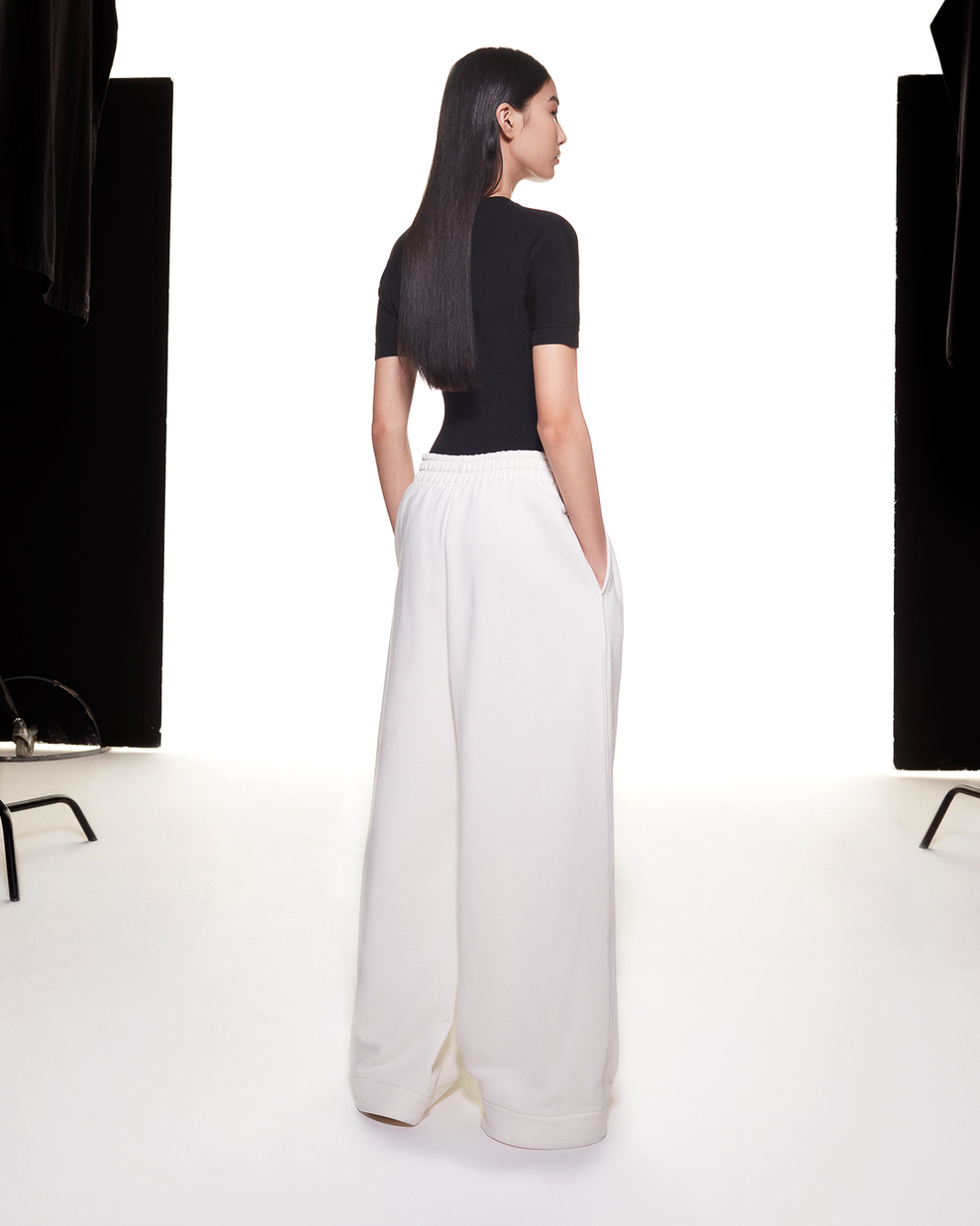 ORGANIC COTTON SWEATPANTS - WHITE - AZ Factory