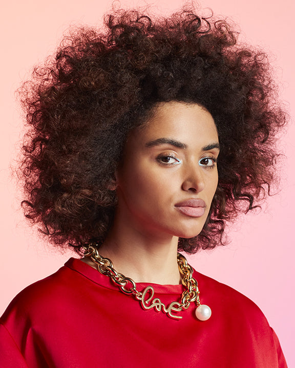 
LOVE CHAIN  NECKLACE - GOLD - AZ Factory