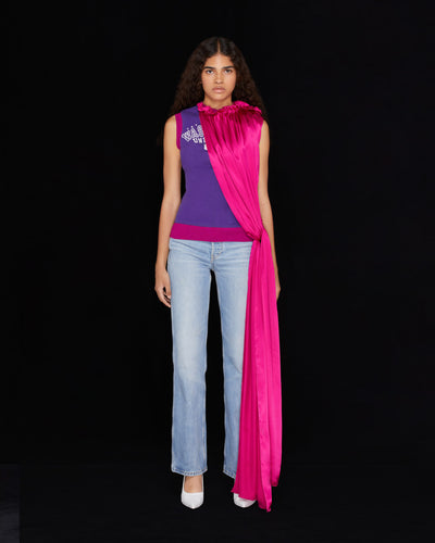 

STYLE 12 TOP - FUCHSIA/PURPLE - AZ Factory