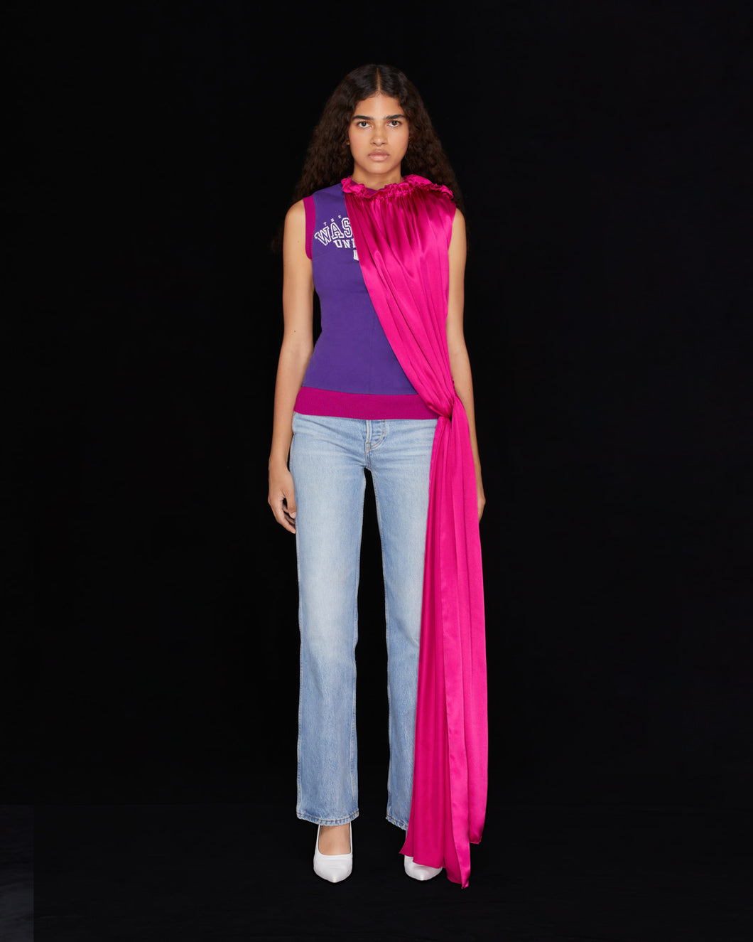 STYLE 12 TOP - FUCHSIA/PURPLE