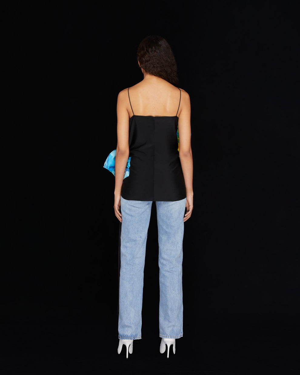 STYLE 16 T-SHIRT - BLACK / BLUE - AZ Factory