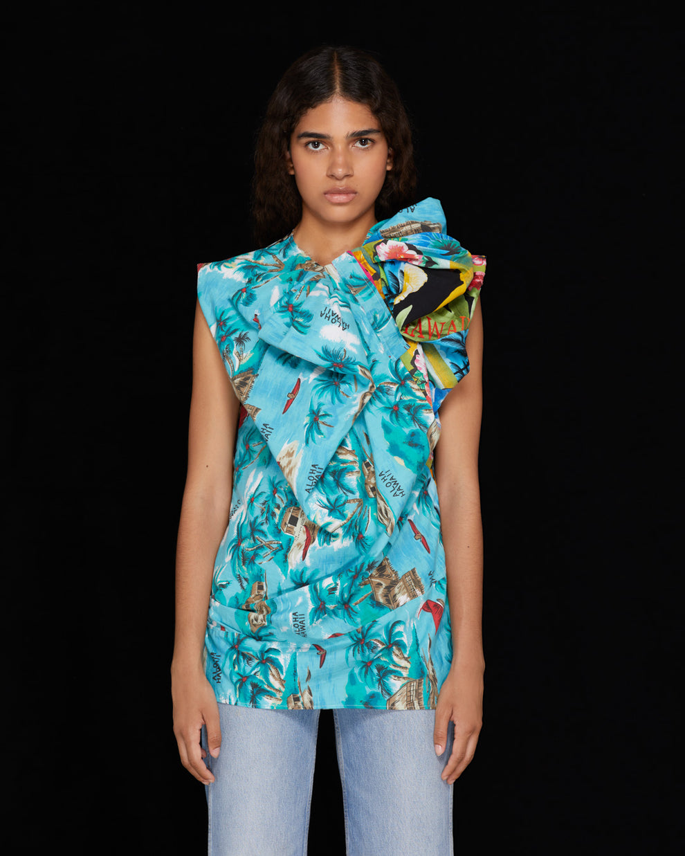 STYLE 21 TOP - MULTICOLOR/PRINTS - AZ Factory