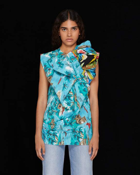STYLE 21 TOP - MULTICOLOR/PRINTS - AZ Factory