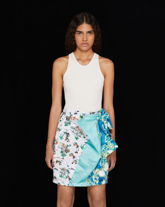 STYLE 29 SKIRT - MULTICOLOR/PRINTS - AZ Factory