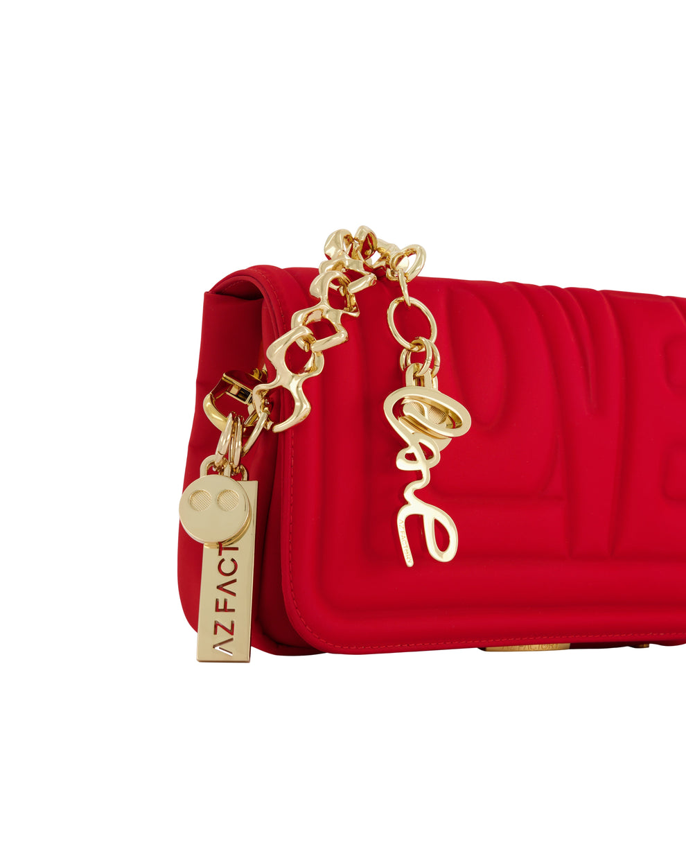 KEYRING LOVE - GOLD - AZ Factory