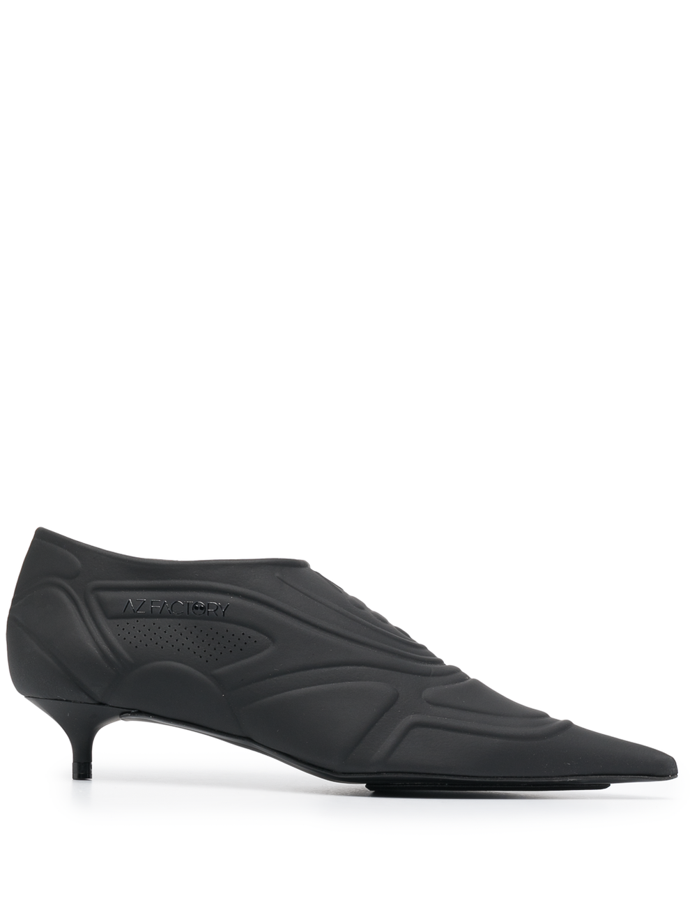 SNEAKYPUMPS KITTEN HEEL - BLACK - AZ Factory